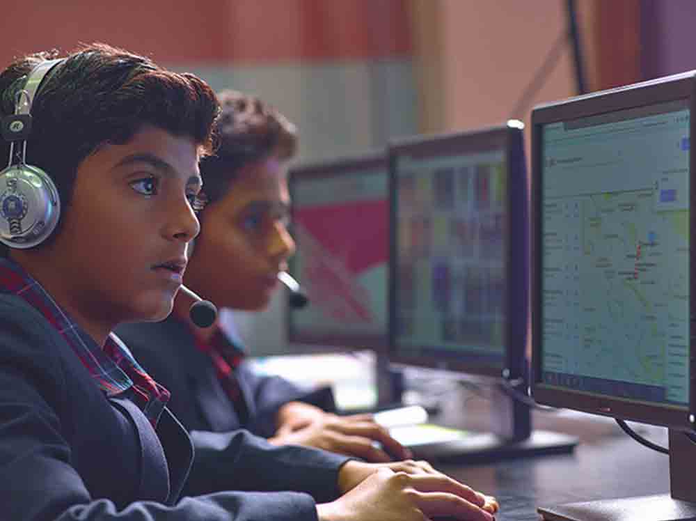 indian school computer lab